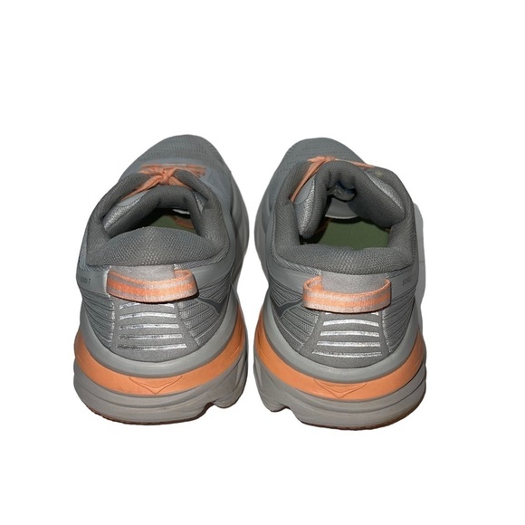 Hoka One One Bondi 7 Man Running Sneaker Nimbus Cloud Radiant Shoes Size 9 D - Picture 6 of 11